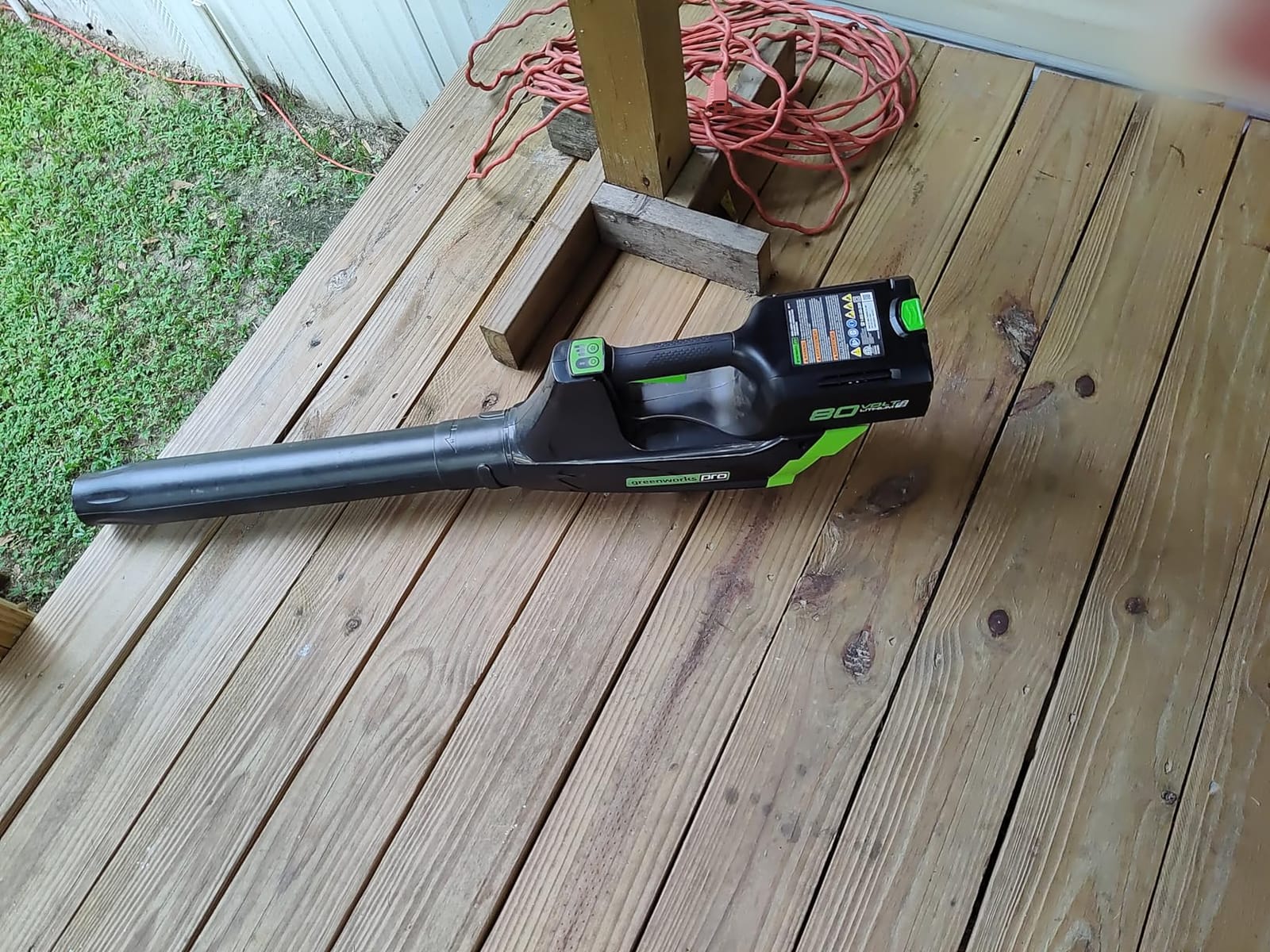 Greenworks 80V Brushless Cordless Yard Tool Combo Kit with 2.0Ah Battery & Rapid Charger - 16