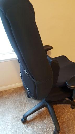 Everlasting Comfort The Original Lumbar Support Pillow for Office Chair - Improves Posture, Promotes Back Pain Relief - Superior Back Support for Gaming and Desk Chairs - Lumbar Pillow for Car, Couch customer photo 1