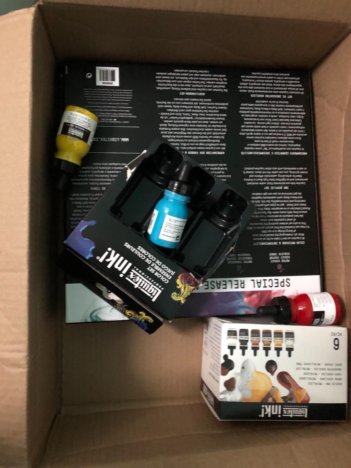 Liquitex Professional Acrylic Ink, 1-oz (30ml), Essential Color Set, Set of 3 customer photo 1