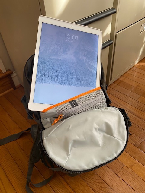 LP37015-PWW, Flipside Trek BP 350 AW Backpack for Camera, Stores DSLR with Lens Attached, Extra Lenses, Tripod, 10 Inch Tablet Grey/Dark Green customer photo 1