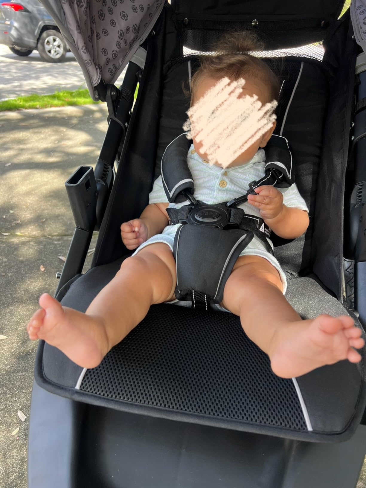 Jeep Cross-Country Sport Plus Jogging Stroller by Delta Children, Charcoal Galaxy customer photo 1