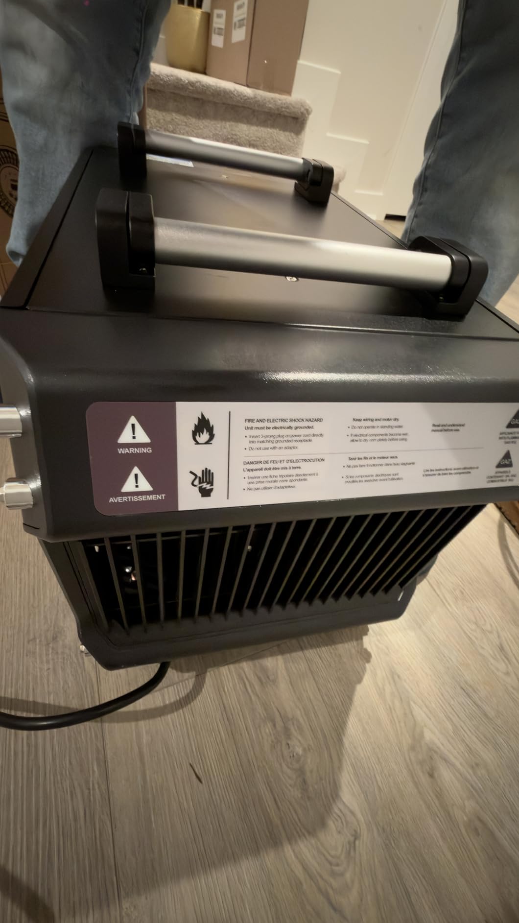 ALORAIR Crawl Space Dehumidifiers 120 PPD, Sentinel HD55S customer photo 2
