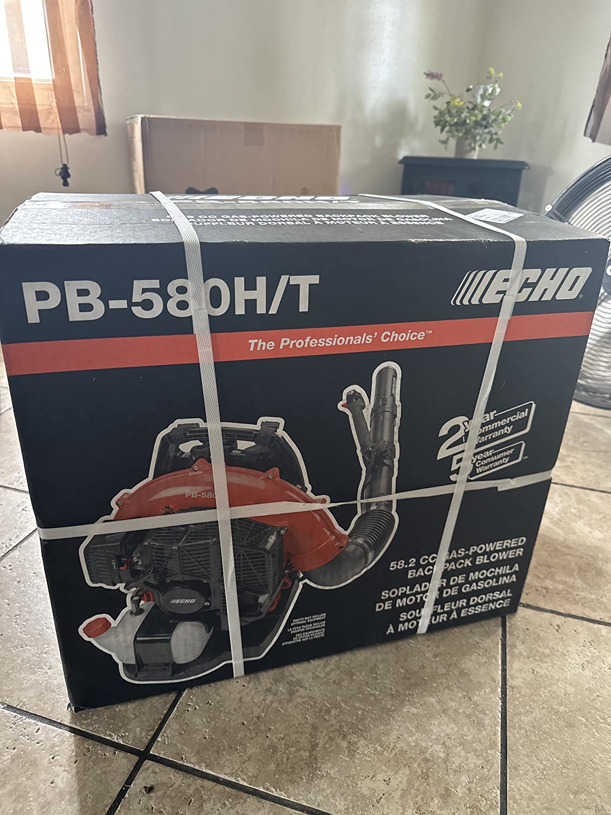 Echo PB-580T 58.2 CC Back Pack Blower with Tube Mounted Throttle, 510 CFM 215 MPH customer photo 1