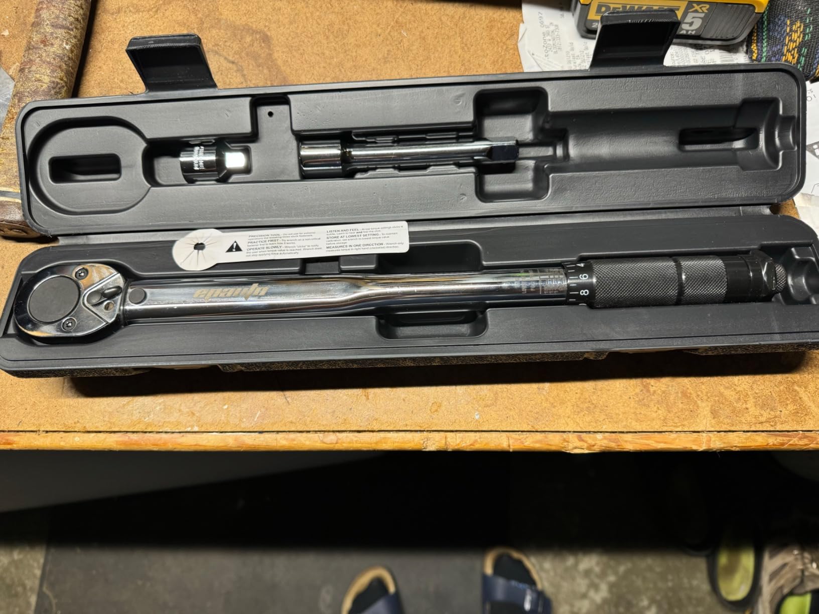 EPAuto 1/2-inch Drive Click Torque Wrench, 10-150 ft/lb, 13.6-203.5 N/m customer photo 2