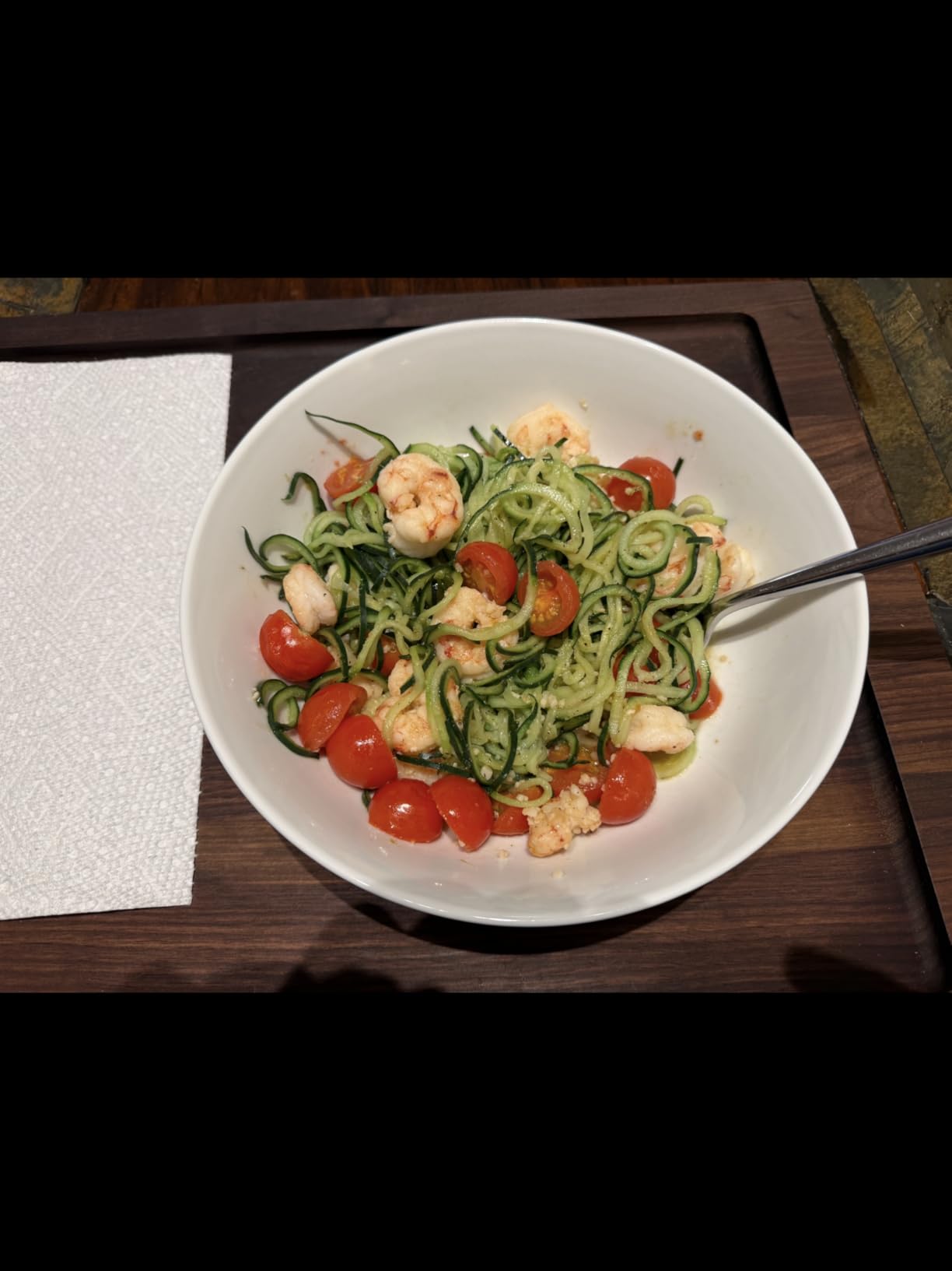 Brieftons 5-Blade Vegetable Spiralizer & Veggie Noodle Maker: Japanese 420-Grade Steel Blades for Zucchini Pasta, Sweet Potato & Beet Noodles, Strong Suction Pad, 4 Recipe eBooks | Keto Vegan Paleo customer photo 2