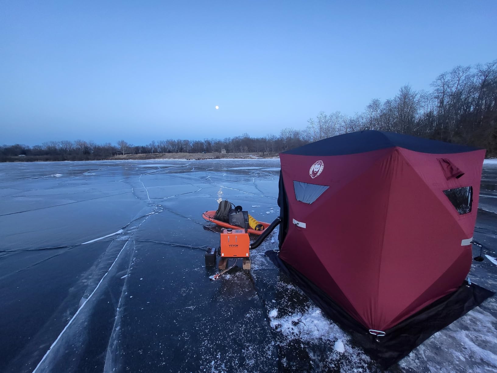 Nordic Legend FastFish Series Pop-Up Portable 2-3 Person Ice Fishing Shelter customer photo 2