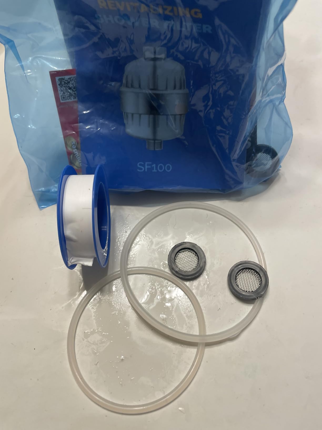 Aquabliss High Output Revitalizing Shower Filter - Reduces Dry Itchy Skin, Dandruff, Eczema, and Dramatically Improves The Condition of Your Skin, Hair and Nails - Chrome (SF100) customer photo 1