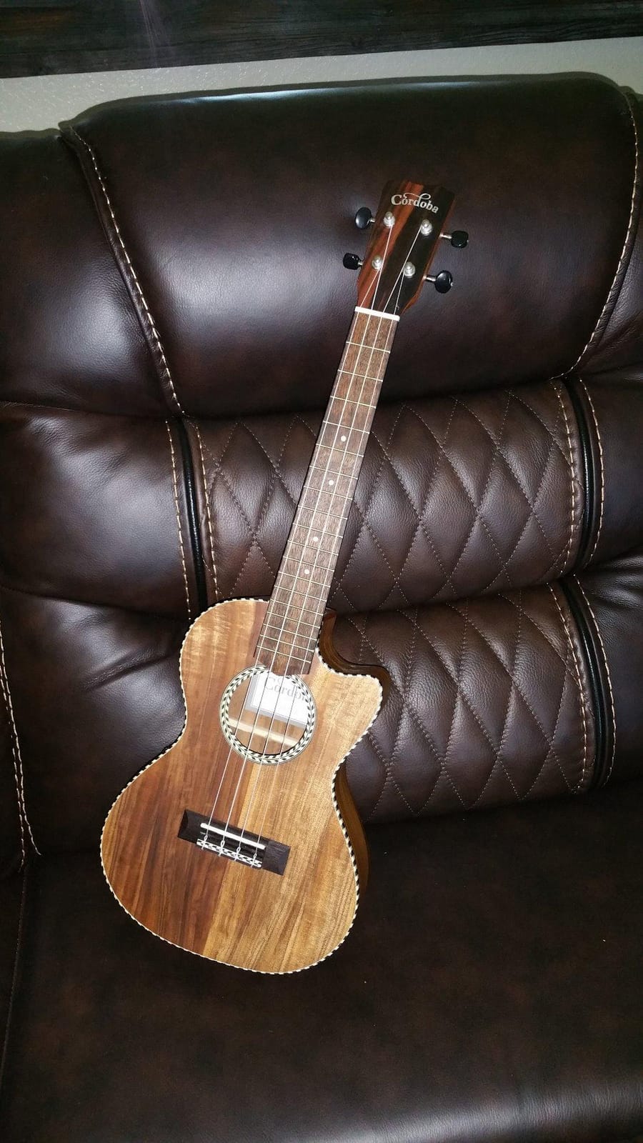 Cordoba 25TCE Cutaway Electric Tenor Ukulele customer photo 1