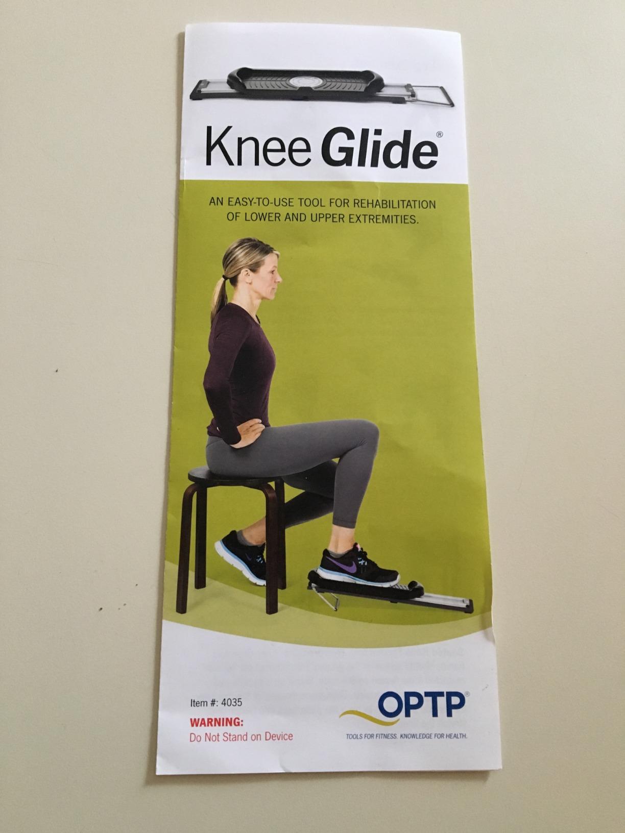 OPTP Knee Glide by Bob and Brad - Shoulder & Knee Glider for Rehabilitation | Knee replacement surgery & shoulder joint rehab exercise equipment for ACL, PCL, hip replacement & rotator cuff therapy customer photo 1