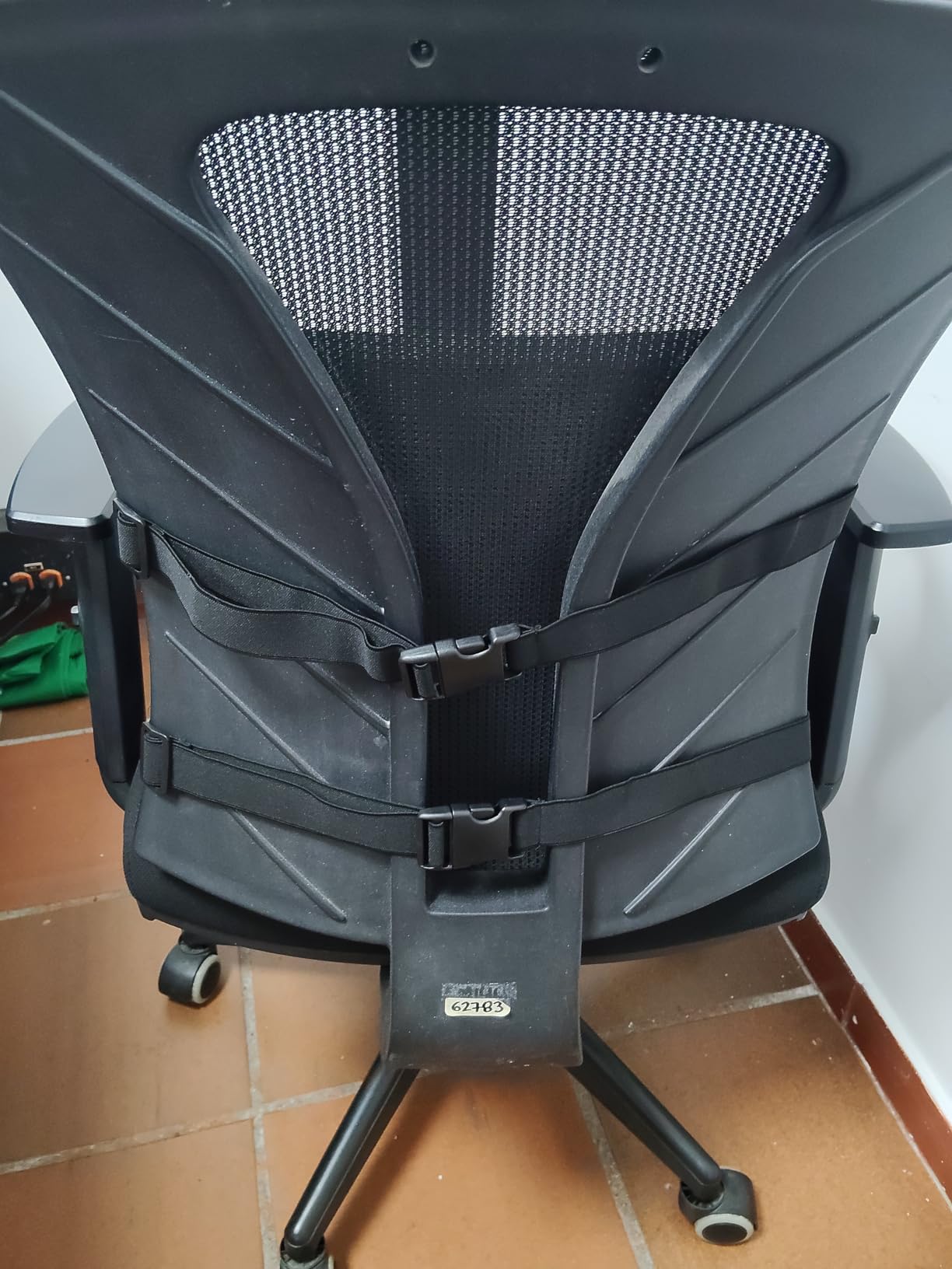 FORTEM Seat Cushion & Lumbar Support for Office Chair, Wheelchair, Car | Memory Foam | Ergonomic Design | Washable Cover | Non Slip | Black customer photo 1