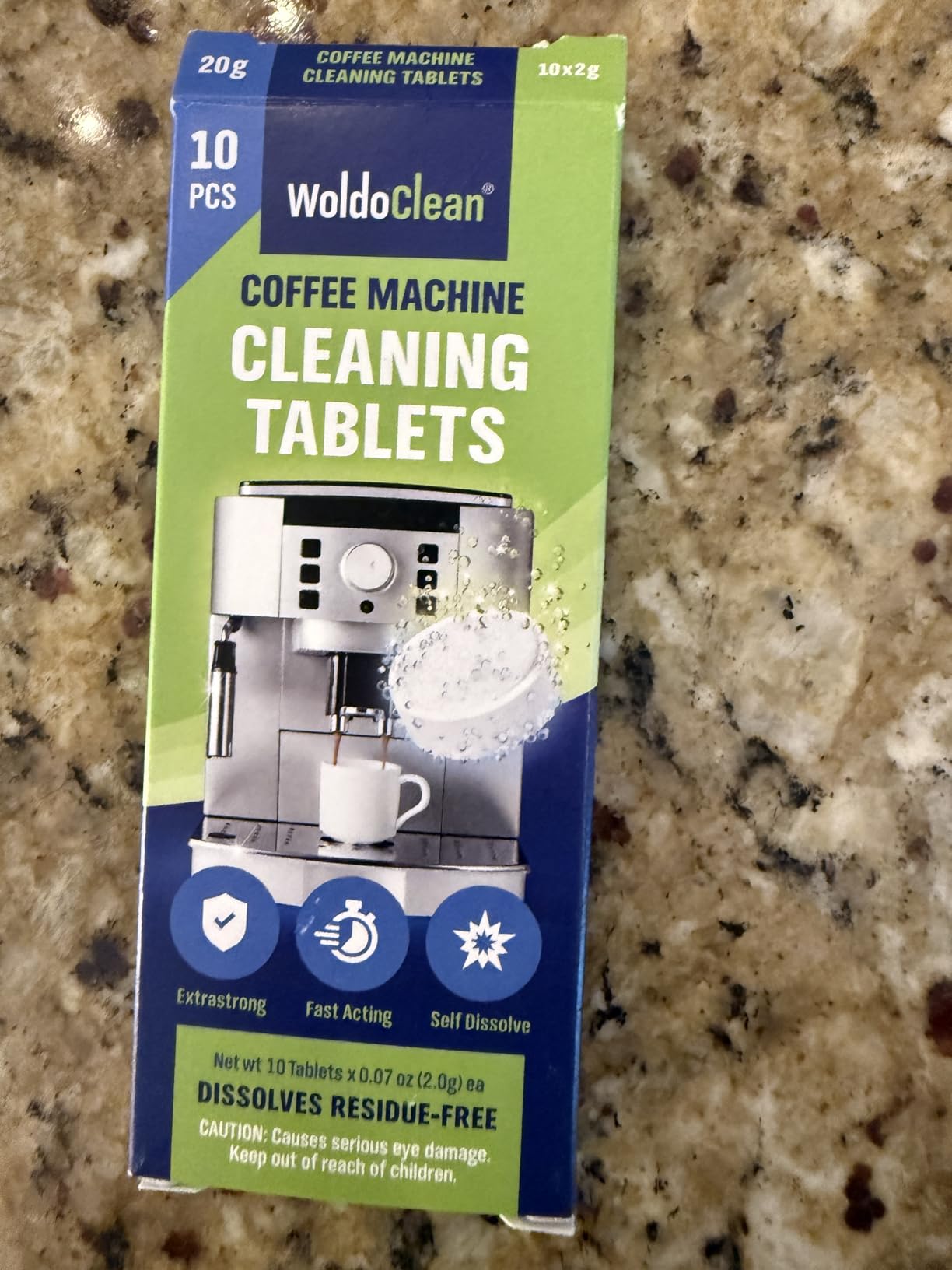 WoldoClean Coffee Maker Cleaning Tablets 150 Pack - Espresso Cleaner | Compatible with DeLonghi, Jura, Breville, Gaggia, Krups, Philips, Saeco customer photo 1