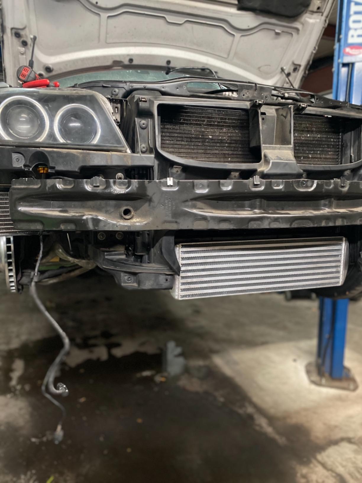 G-PLUS Competition Aluminum Turbo Engine Performance Intercooler Kit Replacement For 2010+ BMW Mini Cooper S Clubman R55 R56 Facelift Black customer photo 2