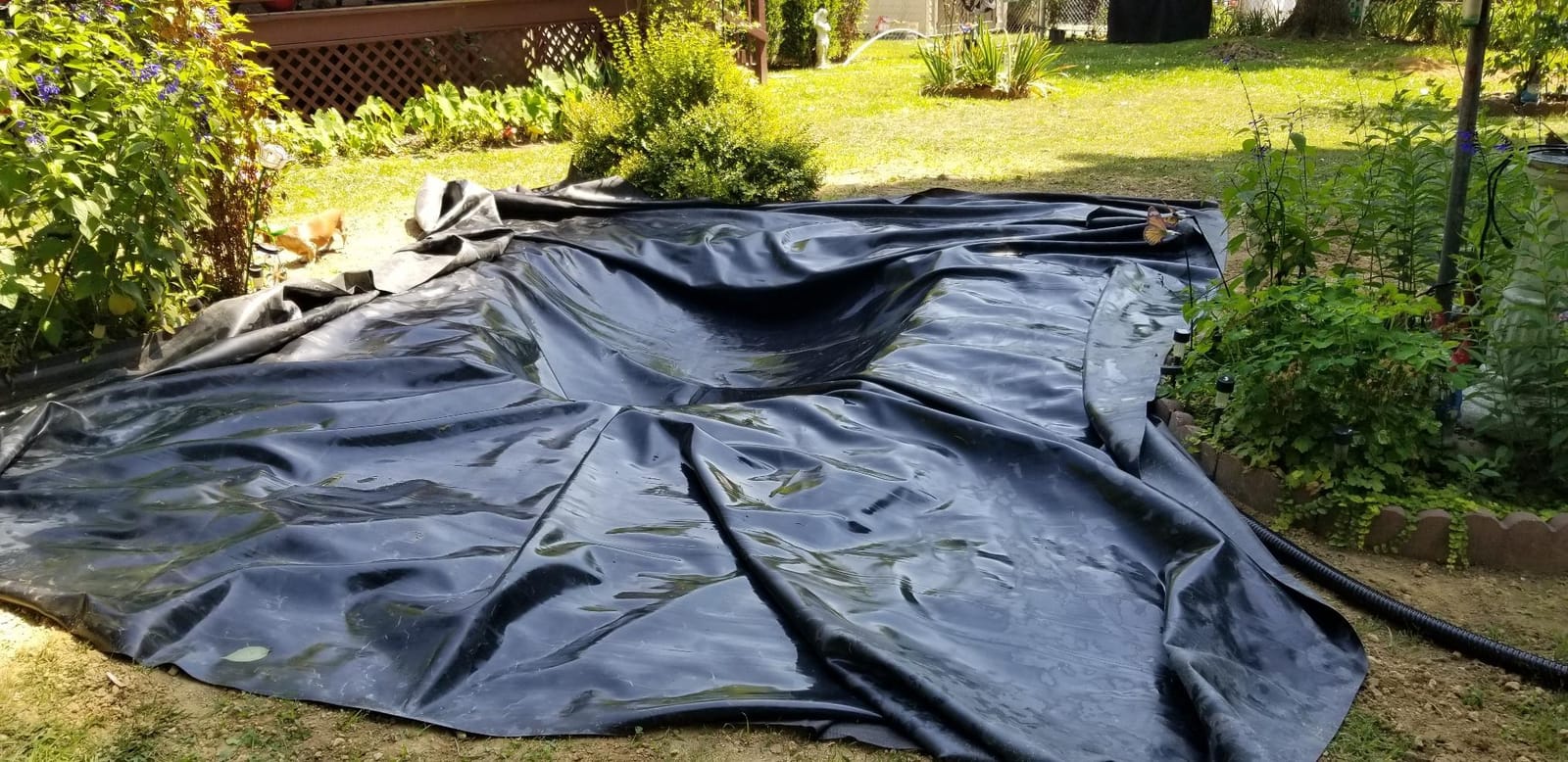 HALF OFF PONDS 15x25 Savio Select 3000 GPH EPDM Liner Water Garden Pond Kit | Heavy duty EPDM rubber liner, 3000 GPH submersible waterfall pump, Complete DIY backyard setup, Ideal for custom koi ponds customer photo 2