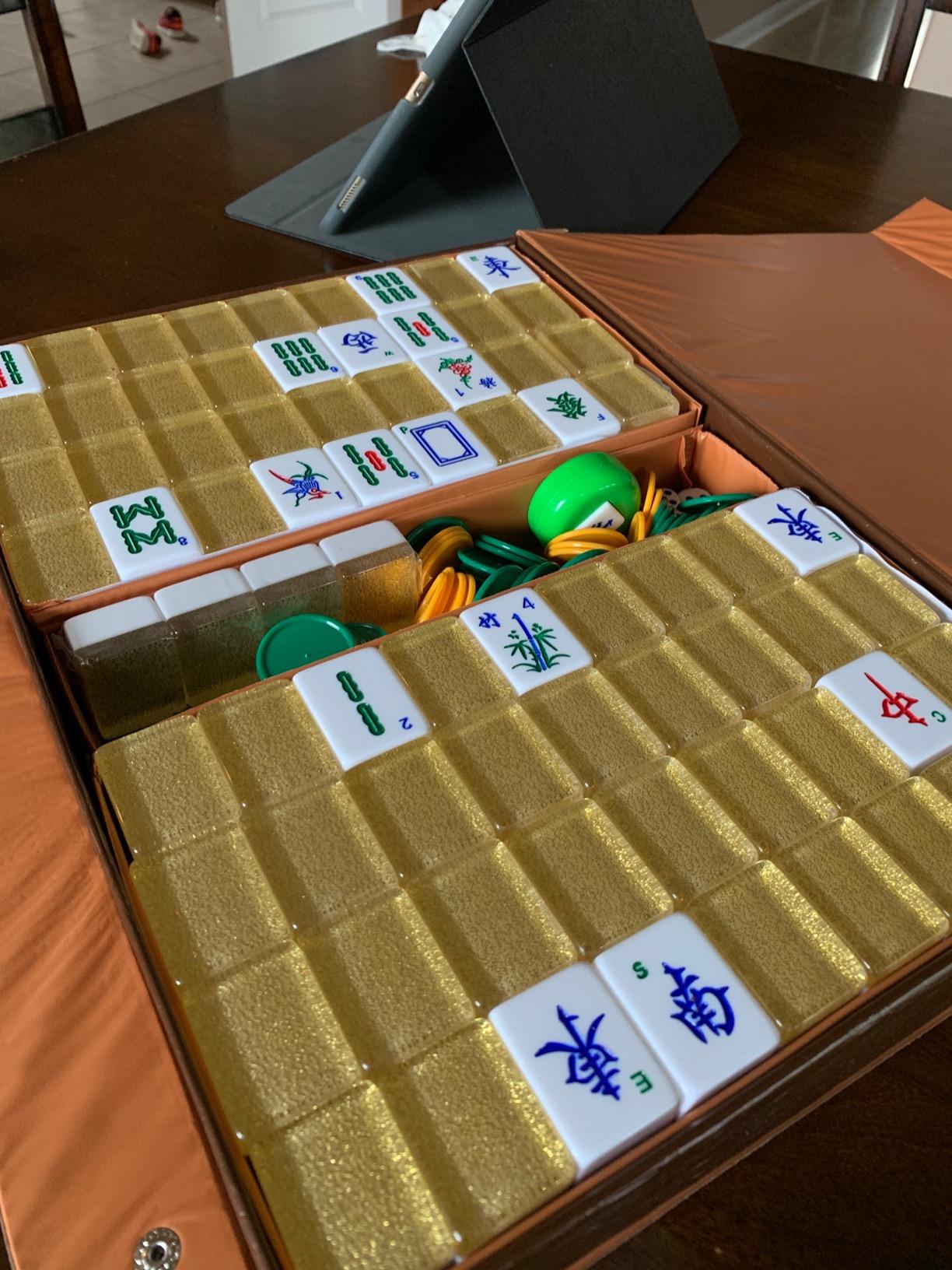 Chinese Mahjong Set 144 X Large 1.5
