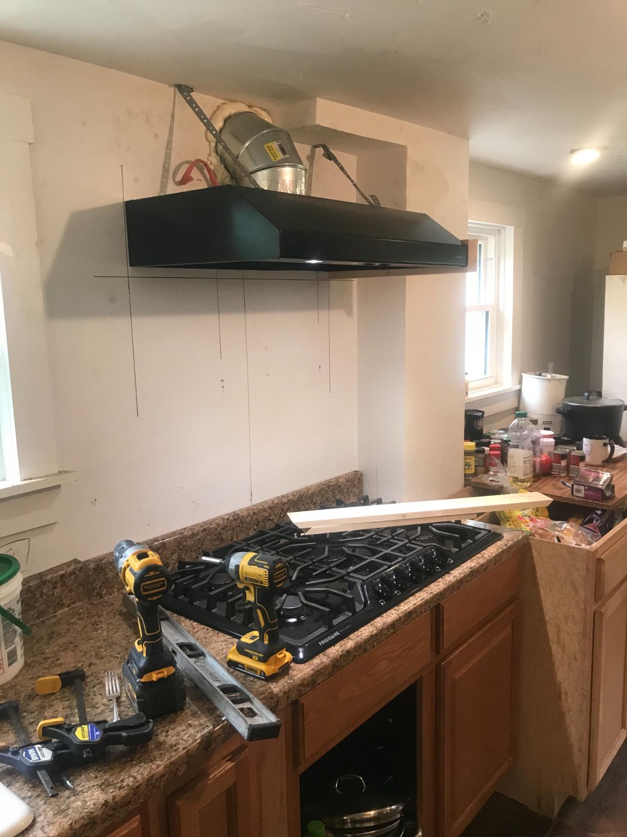 Broan-NuTone BCSD124WW Glacier Range Hood with Light, Exhaust Fan for Under Cabinet, White, 24-inch customer photo 1