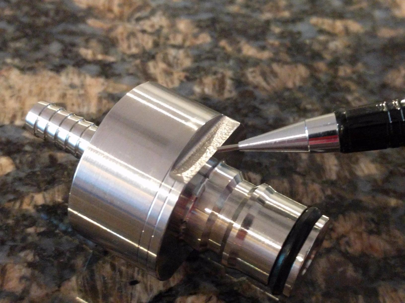 MRbrew Stainless Steel Carbonation Cap, 2 PCS Ball Lock Cap 5/16