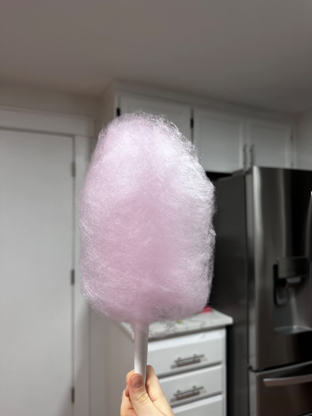 Cotton Candy Express CC1000-S Cotton Candy Machine, with 5-11oz. Jars of Cherry, Grape, Blue Raspberry, Orange, Pink Vanilla Floss Sugar & 50 Paper Cones Easy to Use and Clean customer photo 2