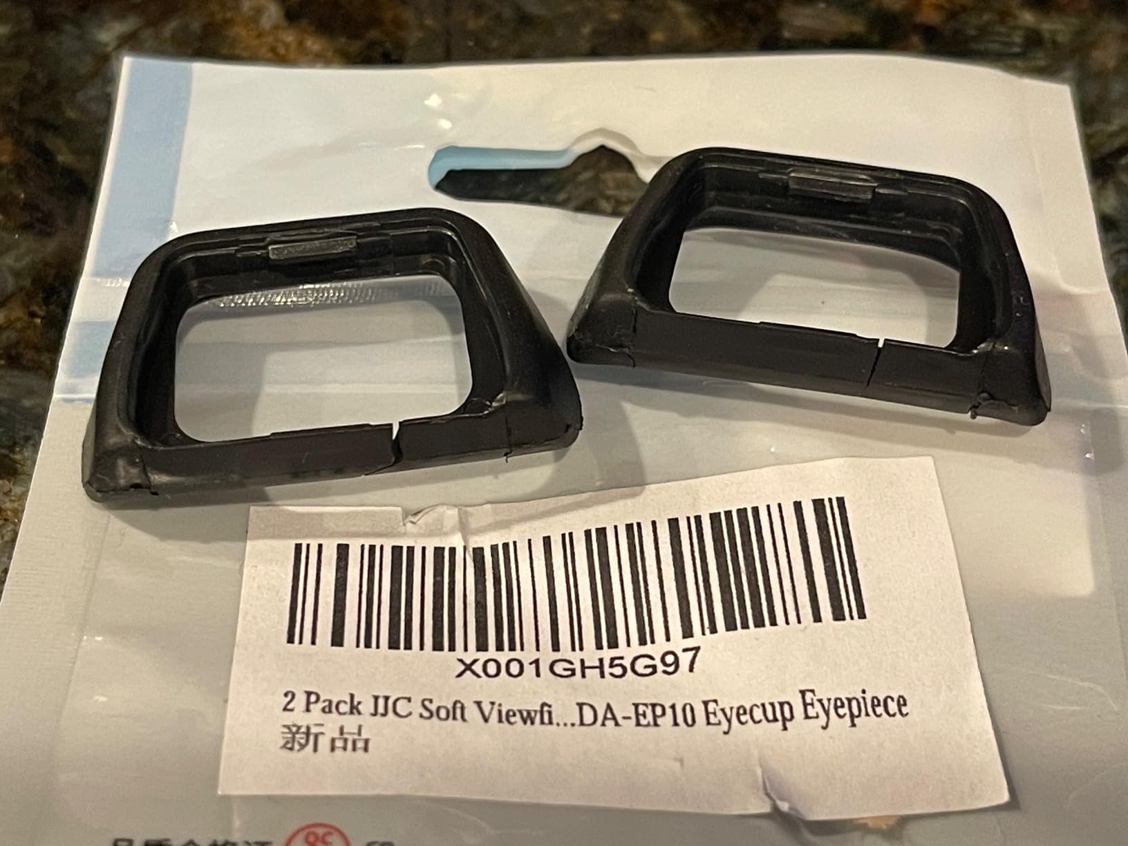 JJC 2-Pack FDA-EP10 Eyecup Eyepiece for Sony A6300 A6100 A6000 Cameras customer photo 2