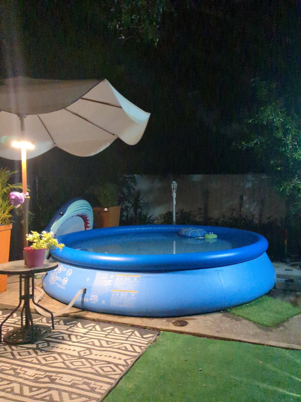 INTEX Easy Set 15 ft x 48in Inflatable Ring Above Ground Pool Set w/Pump customer photo 2