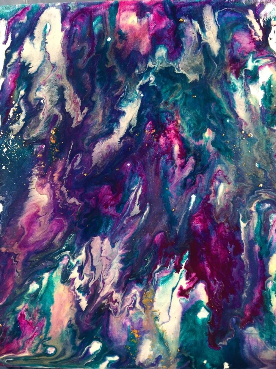 Liquitex Professional Acrylic Ink, 1-oz (30ml), Pouring Technique, Deep Colors, Set of 4 | Ultra Fluid Acrylic, Highly Pigmented, Dye-Free, Non-Fading, Satin Finish, Permanent When Dry, Lightfast customer photo 2