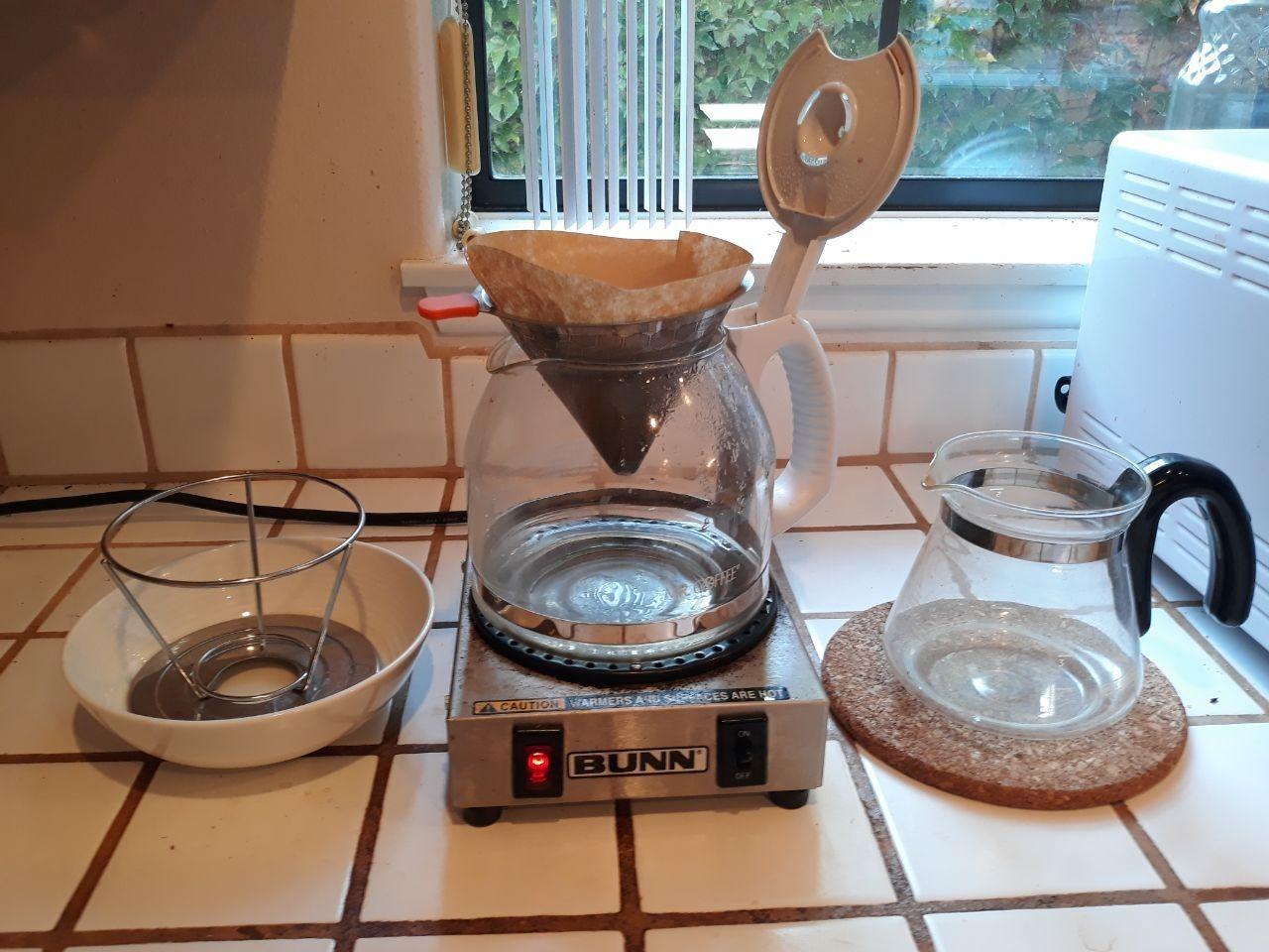 Pour Over Coffee Dripper, Stainless Steel Coffee Filter Reusable Pour Over Coffee Filter Cone Coffee Dripper with Removable Cup Stand and Bonus Brush customer photo 2