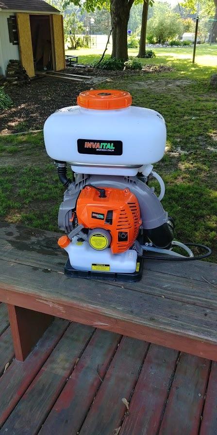 Invatech Italia New Mister Duster Mosquito Sprayer Mosquito Fogger Backpack Sprayer Cold Fogger customer photo 2
