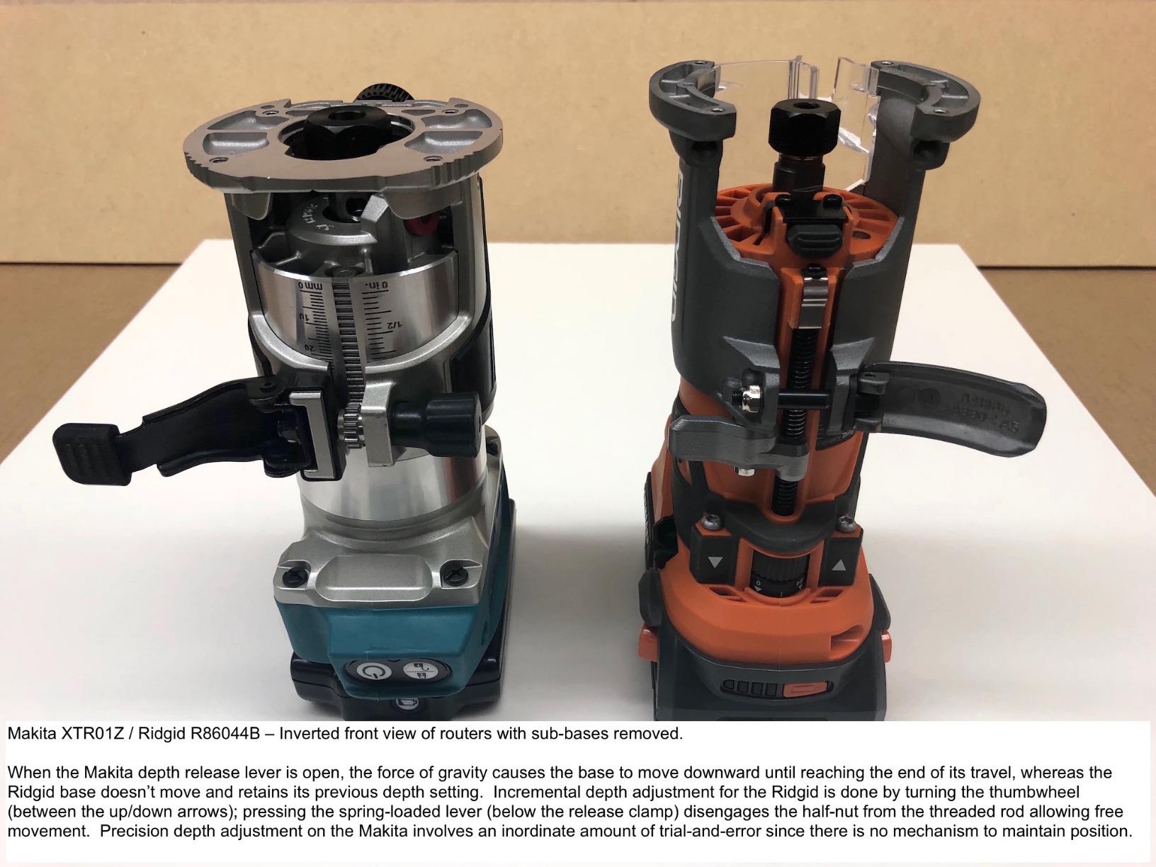 Makita XTR01Z 18V LXT Lithium-Ion Brushless Cordless Compact Router customer photo 2