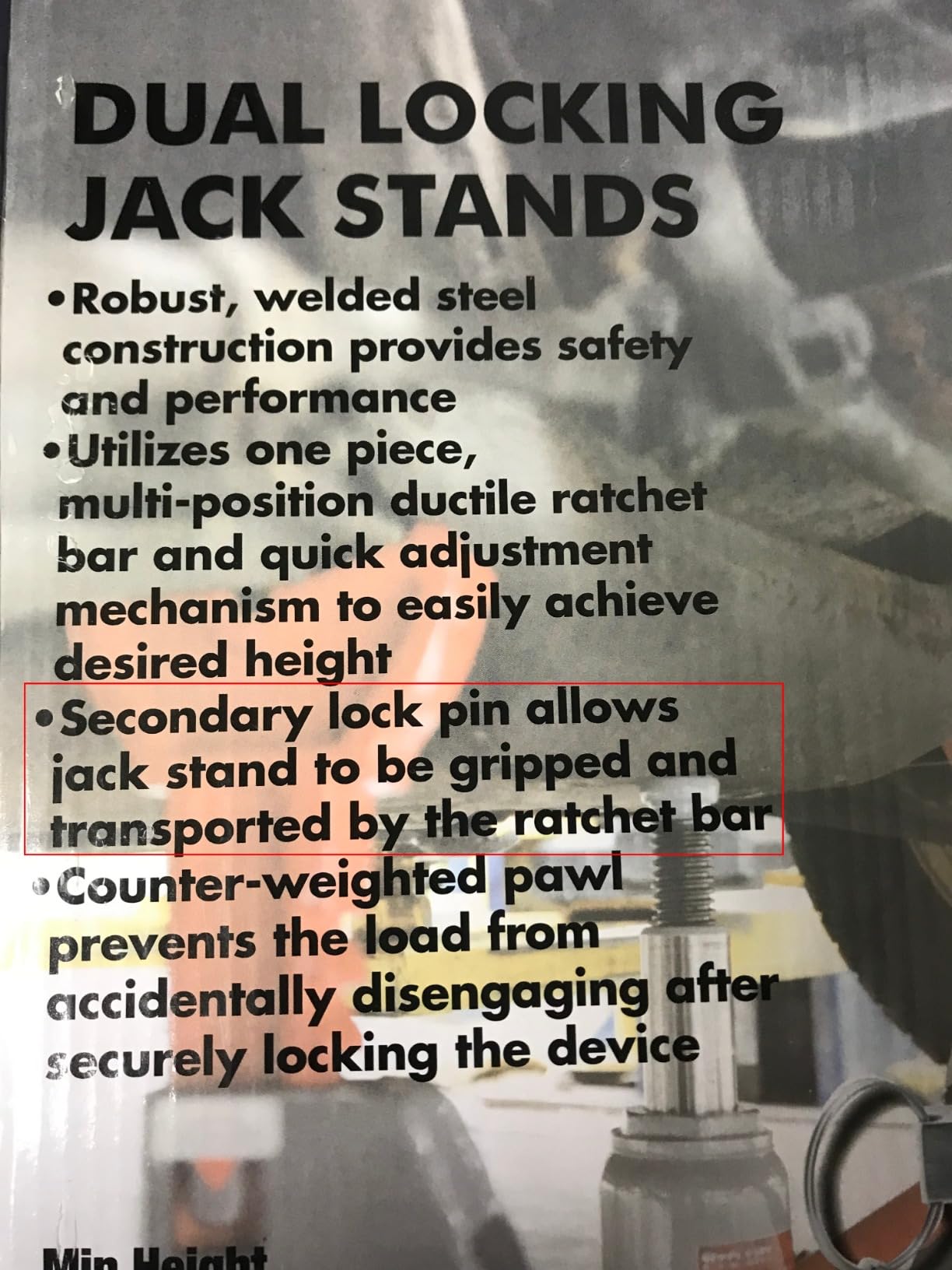 Pro-Lift Heavy Duty 6 Ton Jack Stands Pair - Double Locking Pins - Handle Lock and Mobility Pin for Auto Repair Shop with Extra Safety customer photo 2