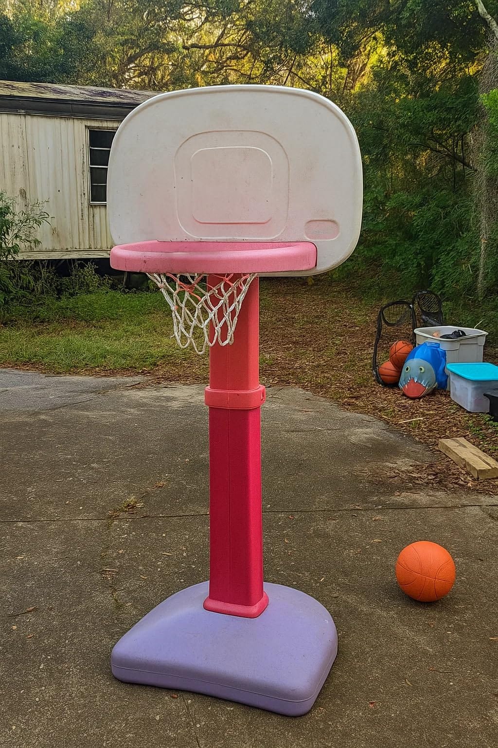Little Tikes Easy Score Basketball Set, Pink customer photo 2