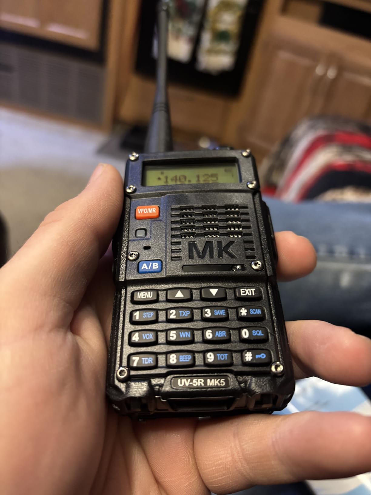 Baofeng UV-5R Ham Radio Handheld, Dual Band Two Way Radio (Black) | 144-148MHz 420-450Mhz Walkie Talkie, 1800mAh Li-ion Battery customer photo 2