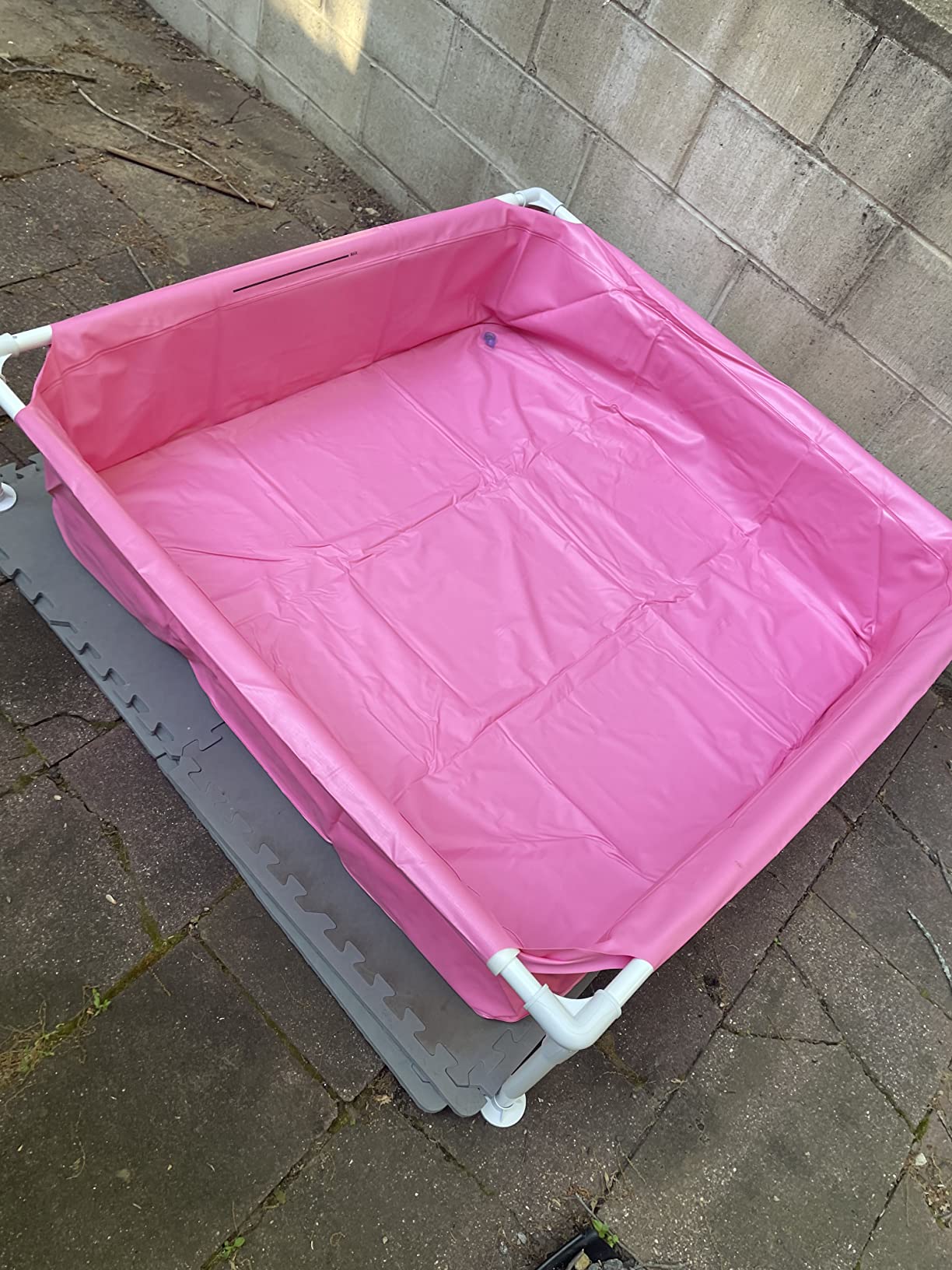 Intex Mini Frame Above Ground Swimming Pool Green 48in X 48in X12in customer photo 2