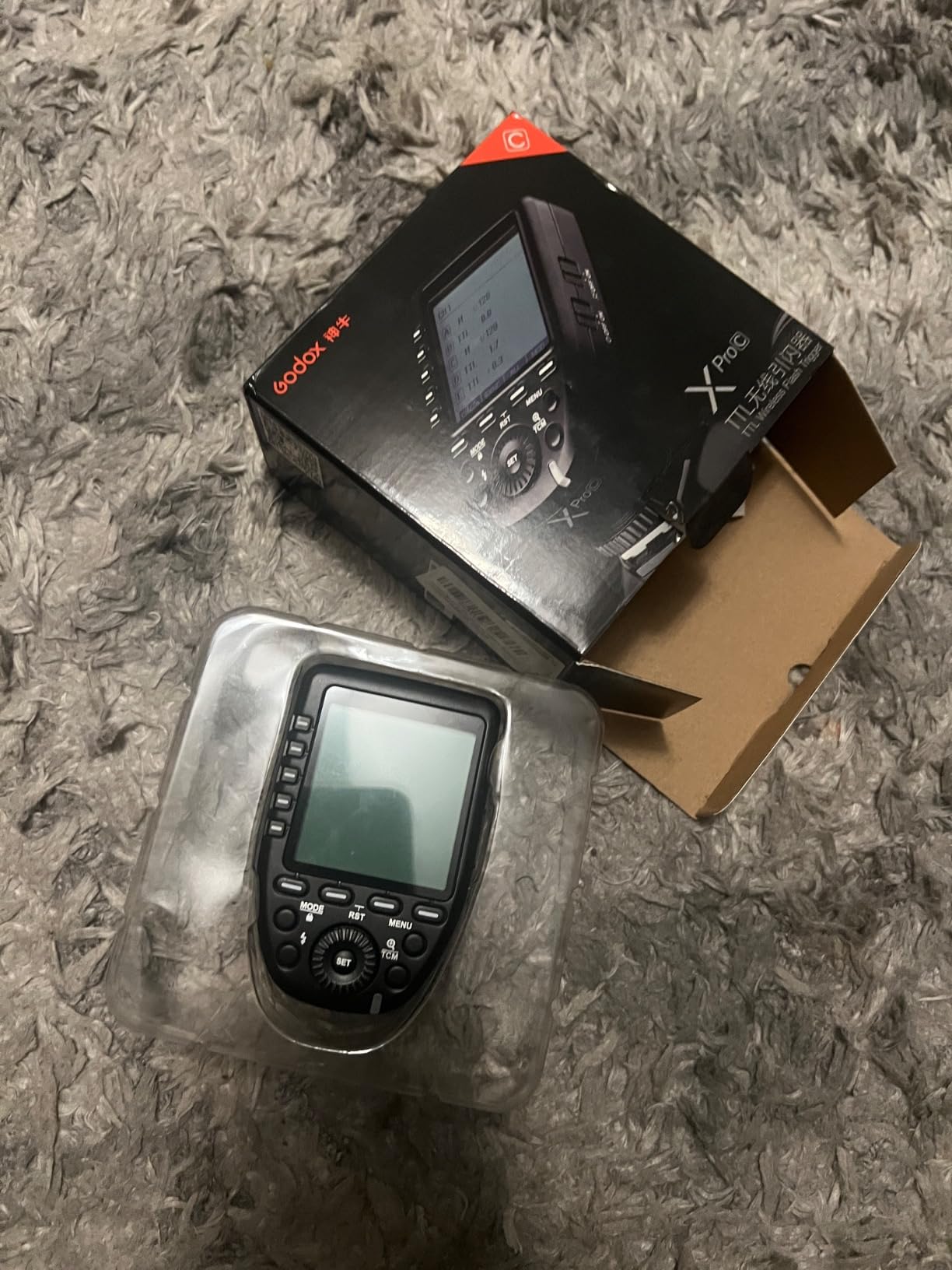 XproC Xpro-C TTL Wireless Flash Trigger for Canon, 1/8000s HSS | 2.4G X System, TCM Function, Large Slanted LCD Screen, 5 Dedicated Group Buttons, 11 Customizable Functions customer photo 1