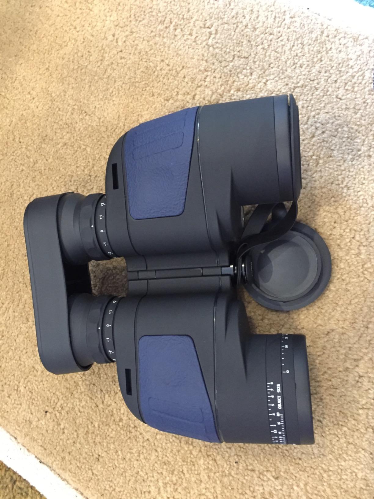 AOMEKIE 7x50 Waterproof Marine Binoculars for Adults with Rangefinder Compass BAK4 Prism FMC Lens for Birdwatching Hunting Boating Fishing Water Sports(Yellow) customer photo 1