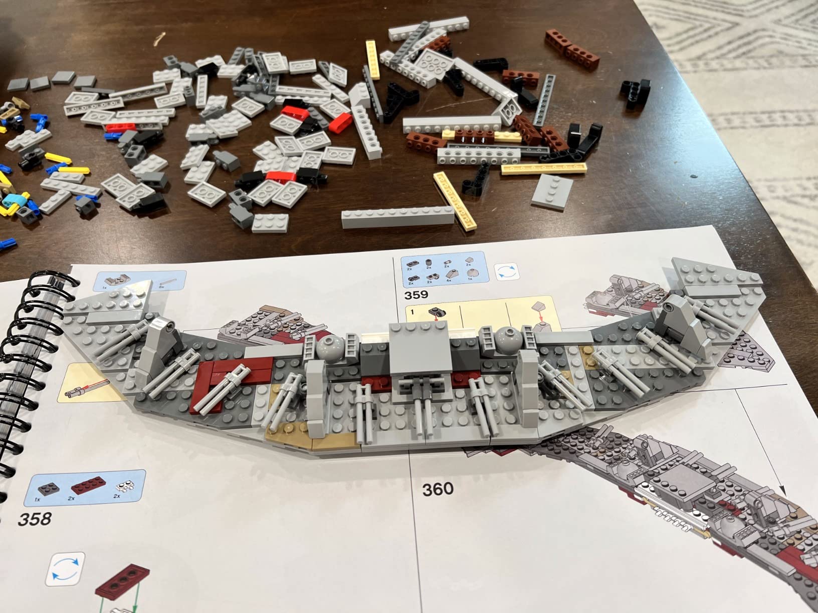 Star Wars Millennium Falcon - Building Set for Adults, Ages 16+ - Gift for Birthday - Movie Collectible Model Kit - Display in Home or Office - 75192 customer photo 2