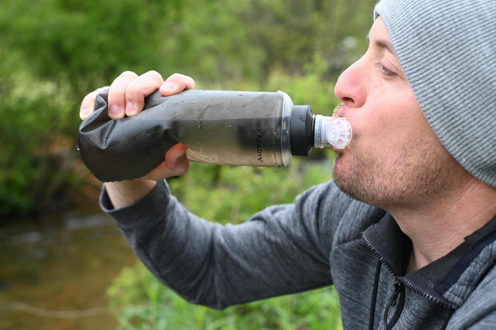 Katadyn BeFree 1L Lightweight Collapsible Water Filter Bottle for Outdoors | For Camping, Backpacking & Travel, 0.1 Micron Hollow-Fiber Removes Bacteria, Protozoa & Sediment, BPA-Free, EZ-Clean Membrane customer photo 1