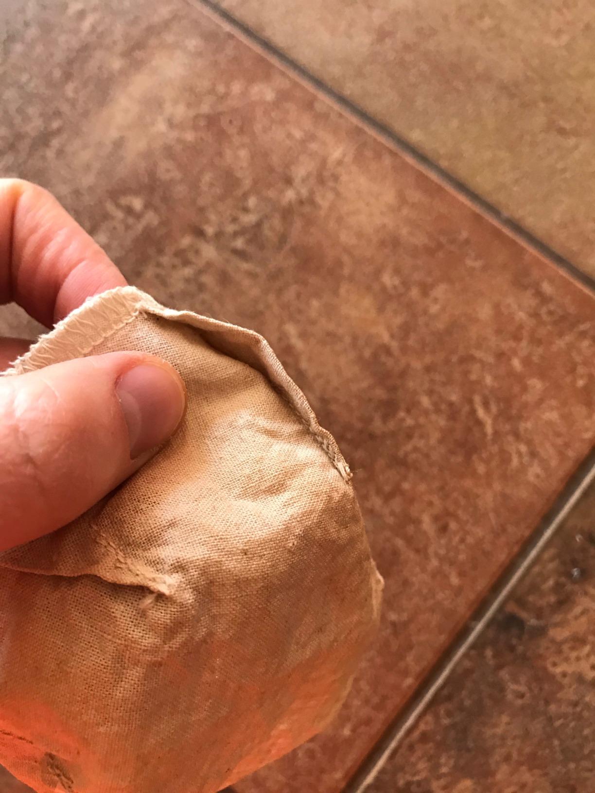 Pour Over Reusable Cloth Coffee Filter - Made in Canada of Hemp and Organic Cotton - Zero Waste, Eco-Friendly customer photo 2