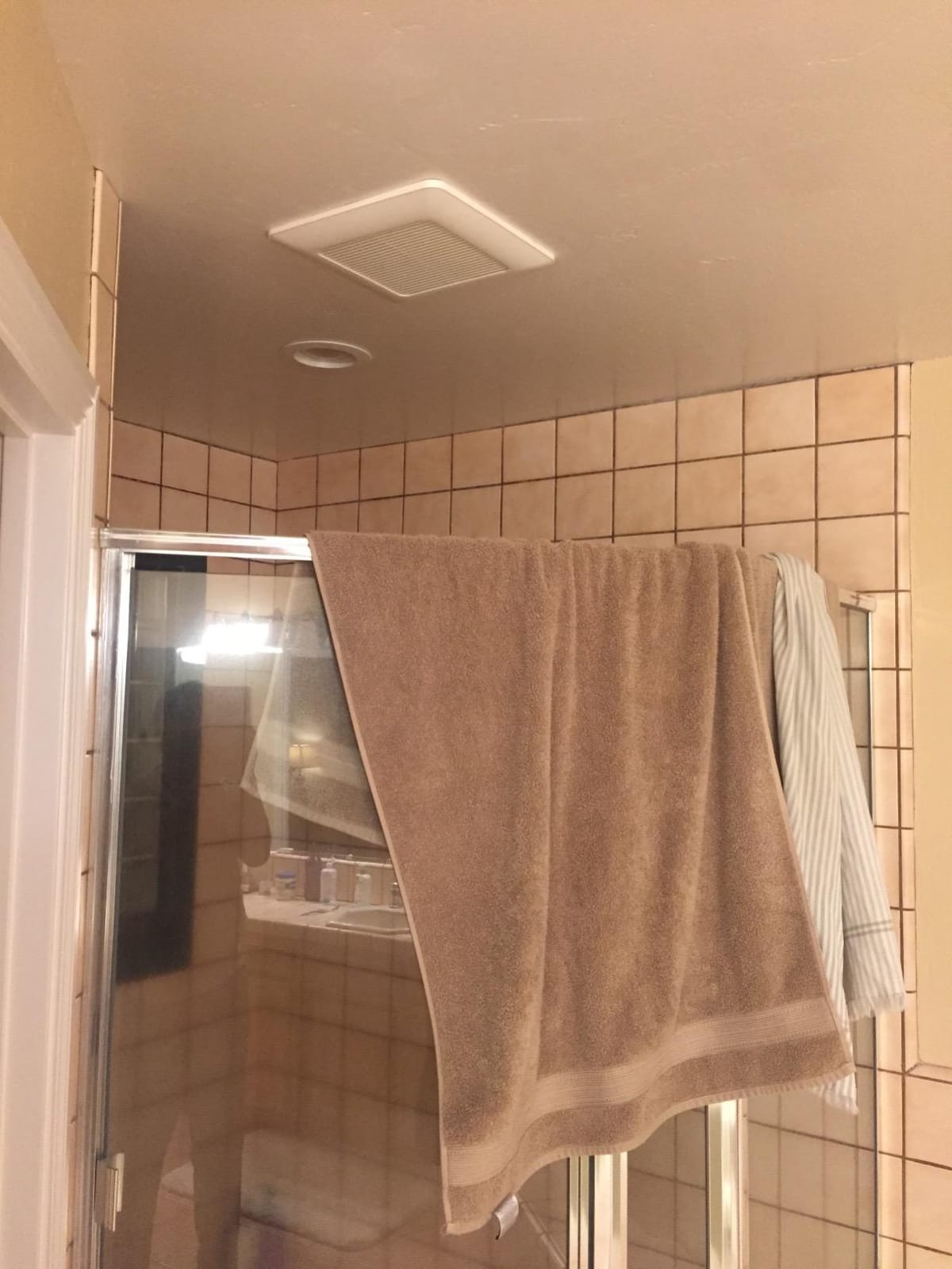 Panasonic FV-1115VQ1 WhisperCeiling DC fan | WhisperCeiling DC Pick-A-Flow Bathroom Exhaust Fan, 110-130-150 CFM, Easy Installation with Flex-Z Fast Bracket customer photo 1
