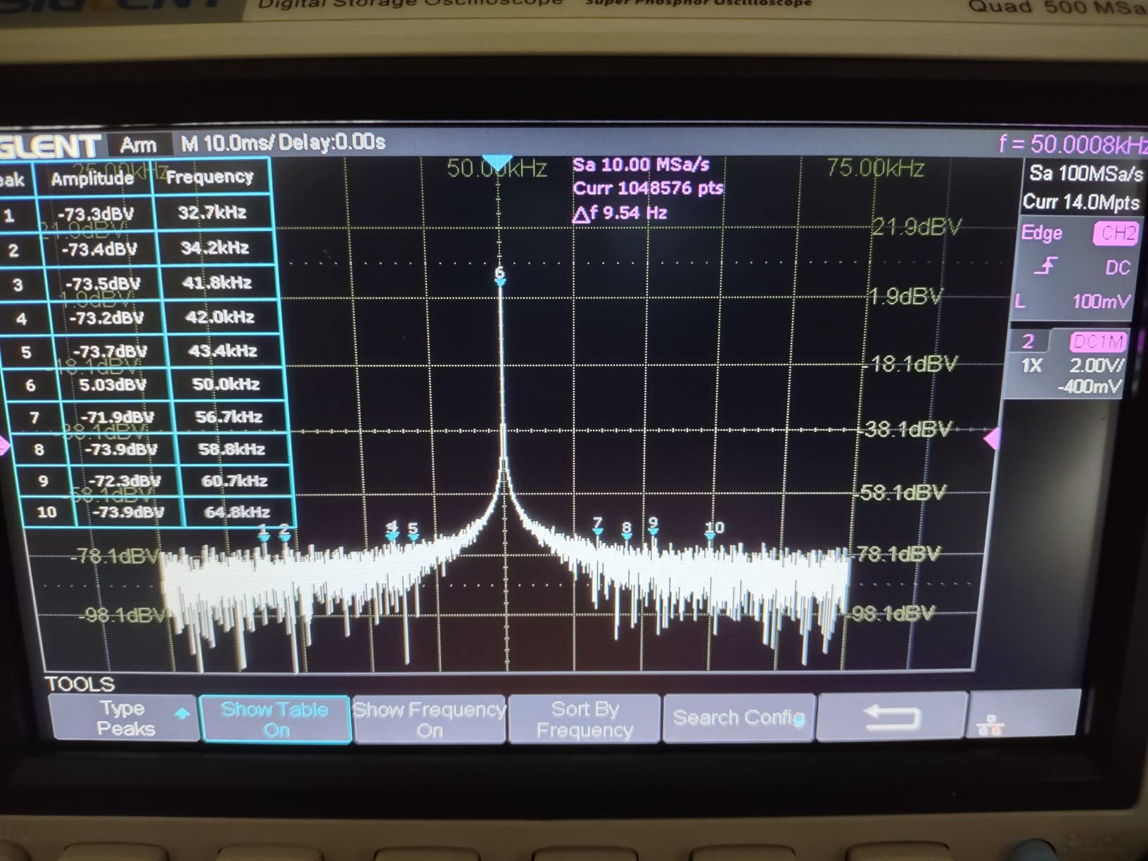 Siglent Technologies SDS1104X-E 100Mhz Digital Oscilloscope 4 Channels Standard Decoder, Grey customer photo 2