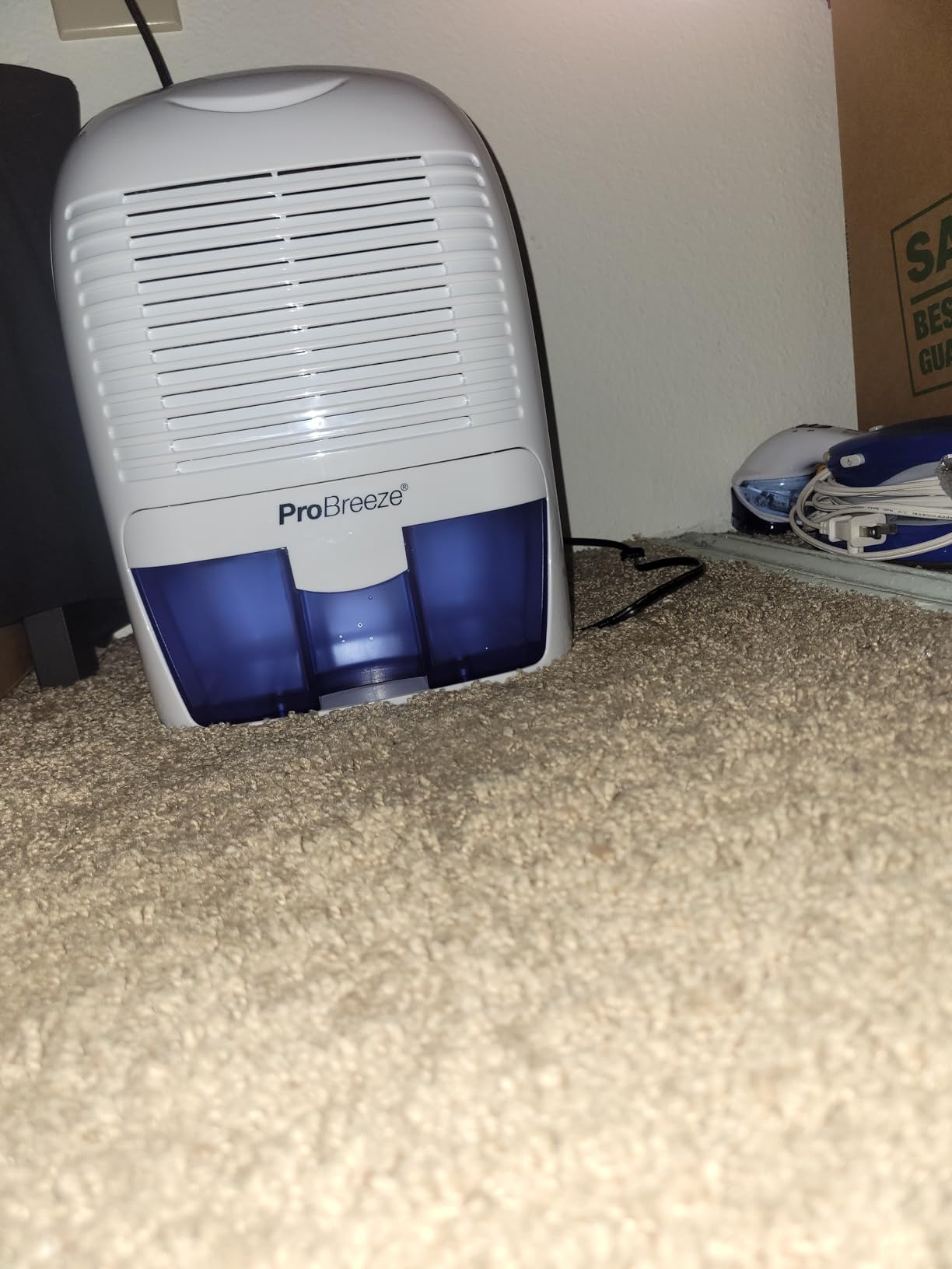 Pro Breeze Electric Large 50 Pint Dehumidifier for Home (3,500-4,000 sq.ft) Removes Moisture with built-in Humidity Sensor, Auto Shut Off, Continuous Drainage Hose, Ideal for Basements customer photo 2
