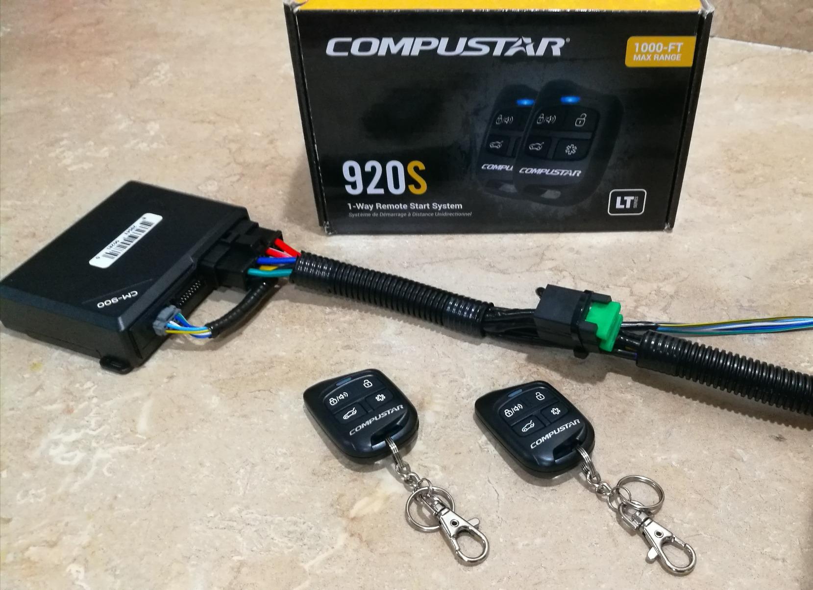 Compustar CS920-S (920S) 1-Way Remote Start and Keyless Entry System with 1500-ft Range customer photo 2
