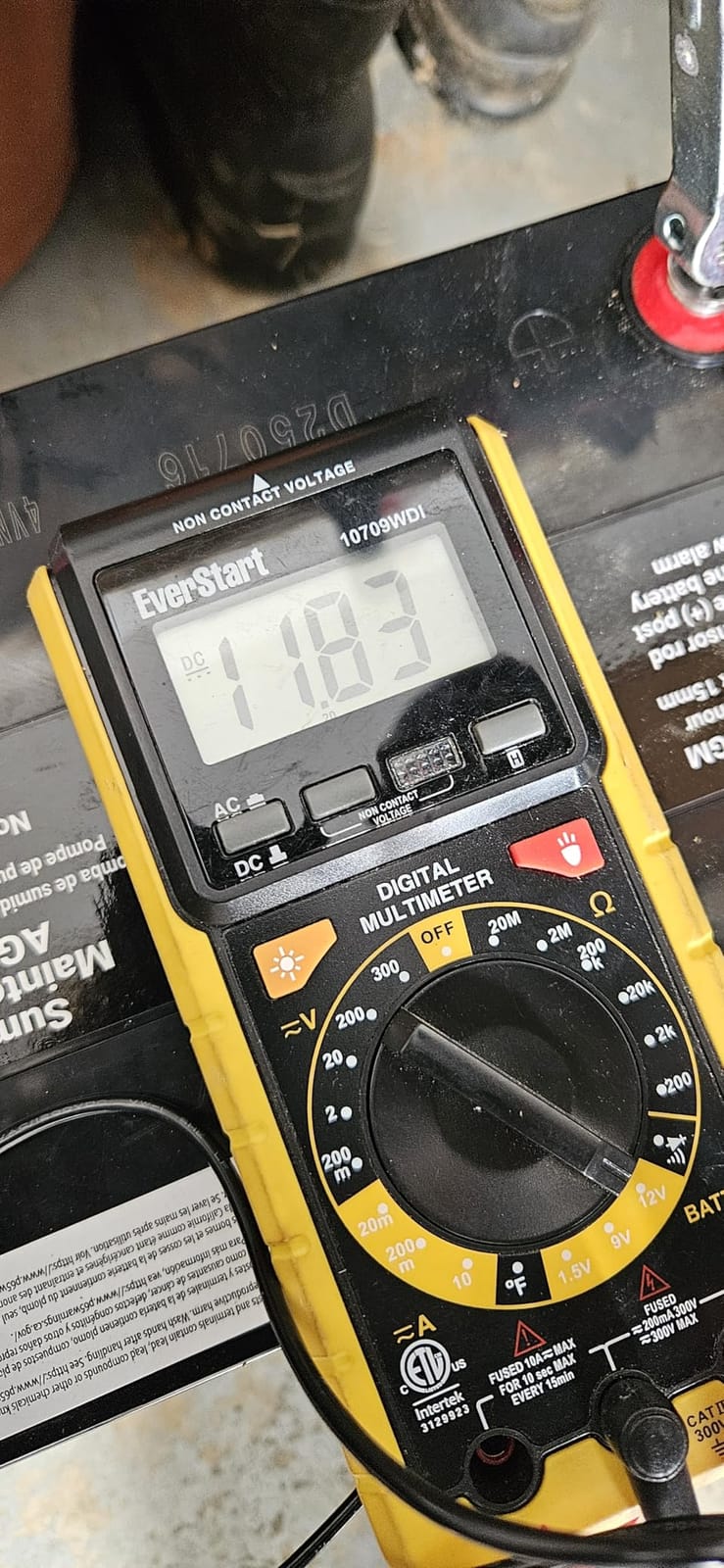 The Basement Watchdog Maintenance Free (AGM) Standby Battery for Backup Sump Pumps (BW-27AGM) customer photo 2