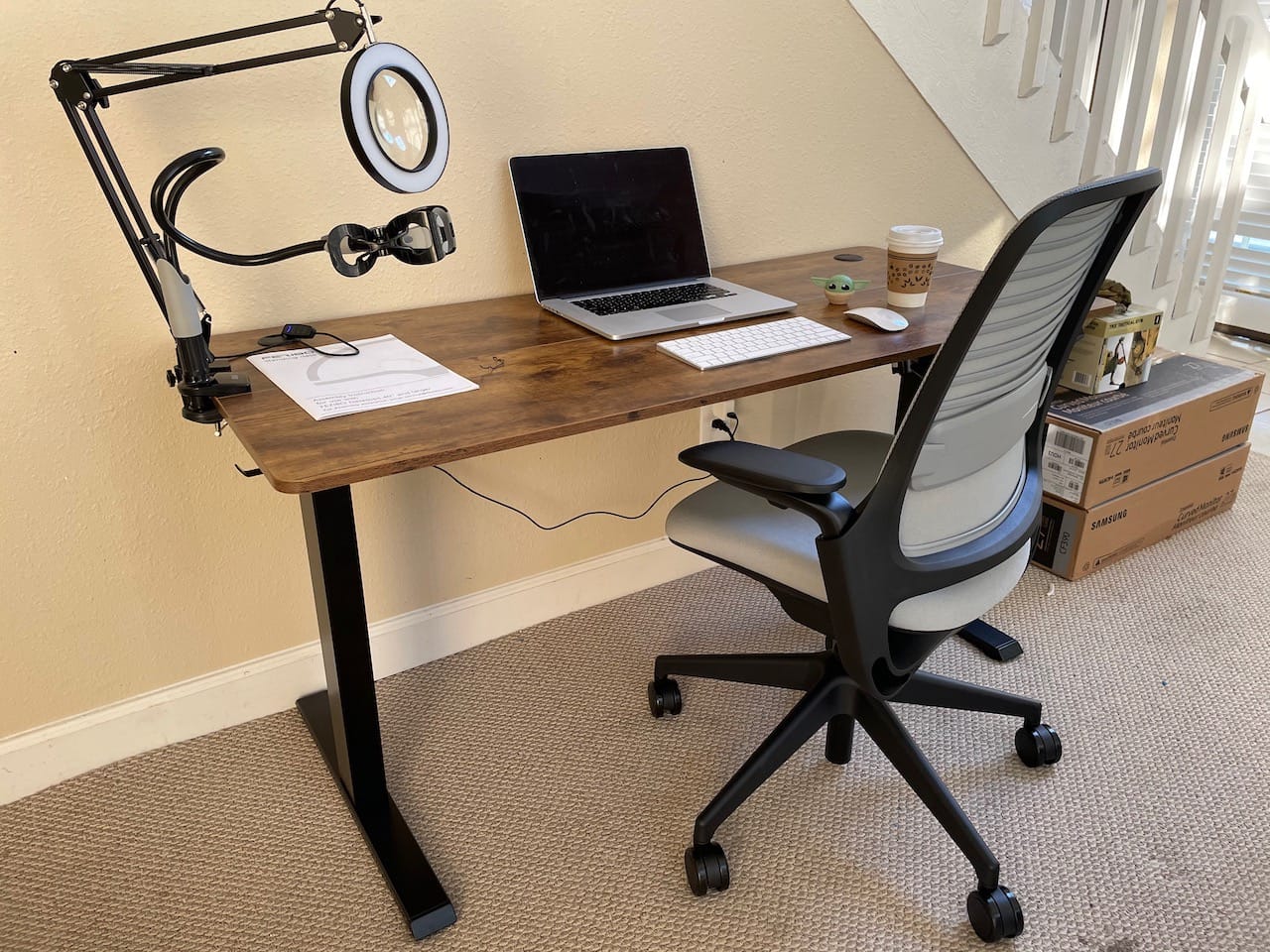 Steelcase Series 1 Office Chair - Ergonomic Work Chair with Wheels for Carpet - Helps Support Productivity - Weight-Activated Controls, Back & Arm Support - Easy Assembly - Licorice customer photo 1