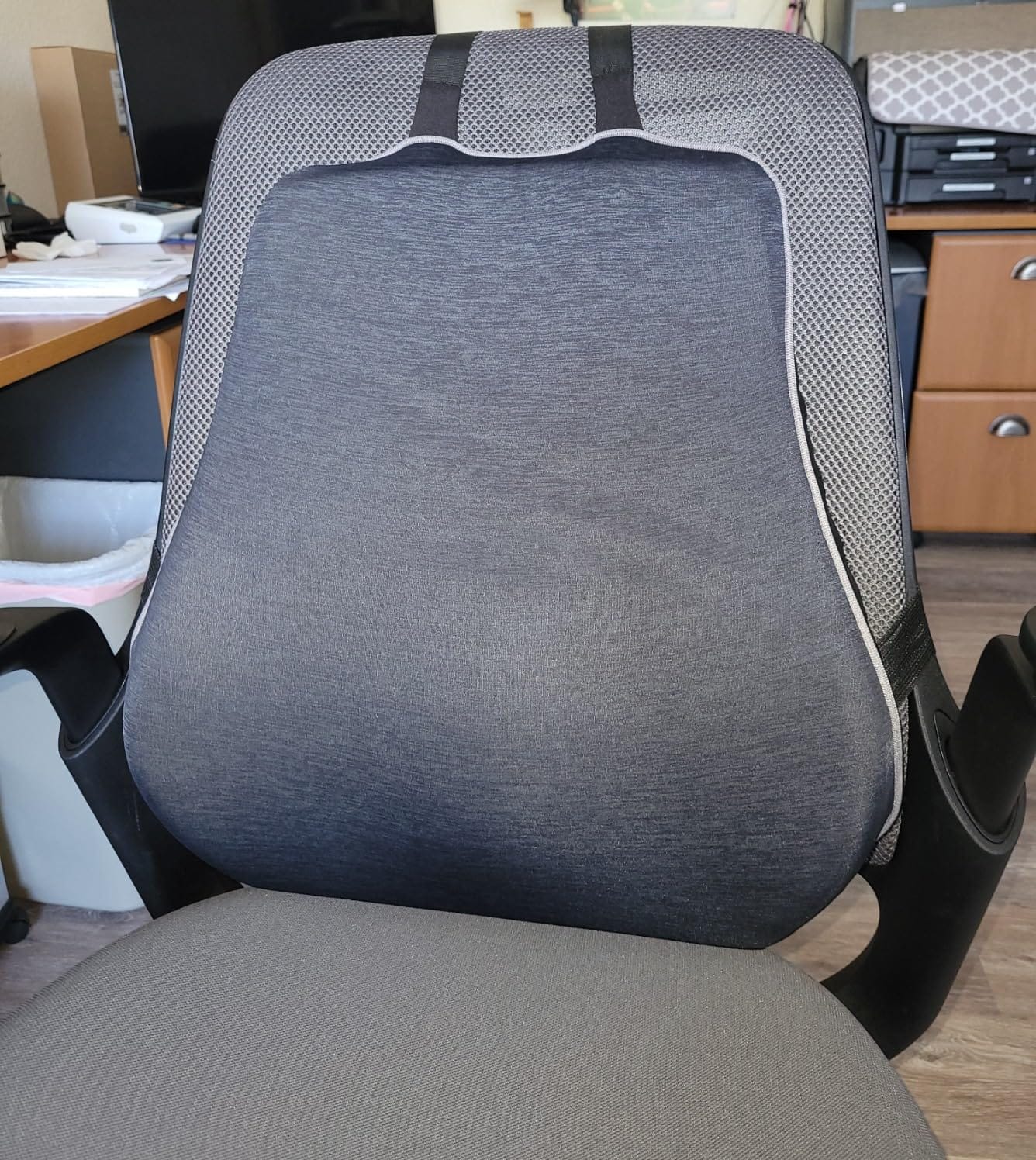 Steelcase Series 1 Office Chair - Ergonomic Work Chair with Wheels for Carpet - Helps Support Productivity - Weight-Activated Controls, Back & Arm Support - Easy Assembly - Licorice customer photo 2