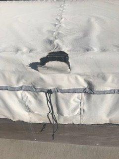 ULTCOVER Waterproof Square Hot Tub SPA Cover 85 inch | Heavy Duty 600D Polyester, UV Resistant, Hot Tub Hard Cover Protector customer photo 1