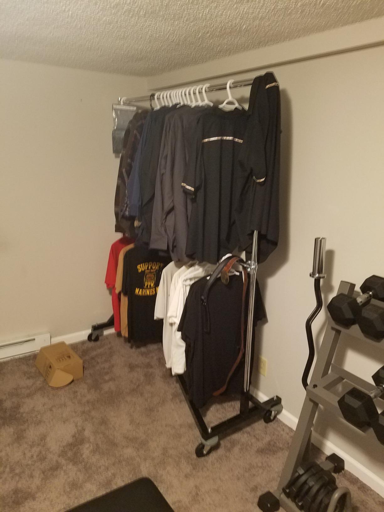Industrial Strength Z Rack with Add-On Hangrail and Built-in Height Extensions customer photo 1