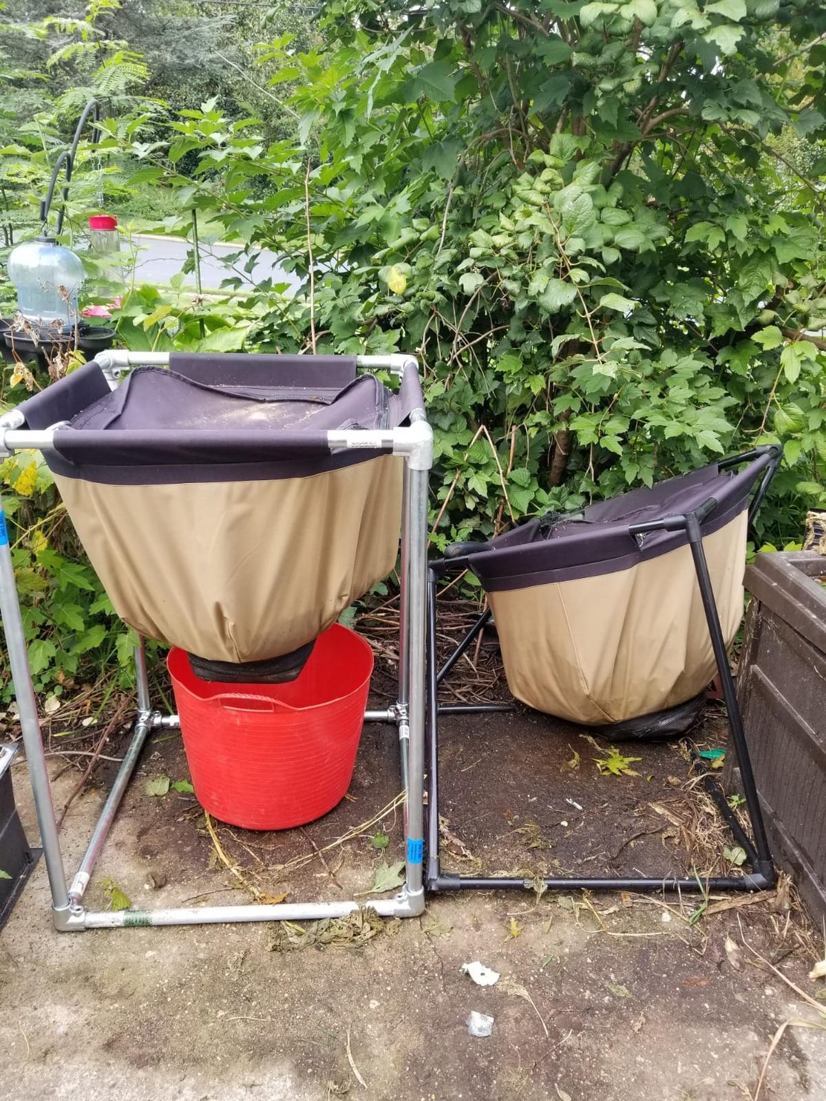 Urban Worm Bag Worm Composting Bin Version 2 - Easy Harvest with Fully Removable Zipper-Free Bottom customer photo 2