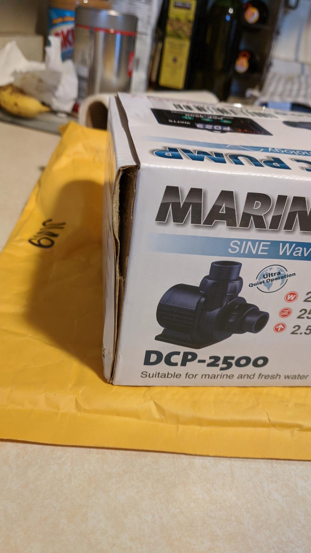Jebao Jecod DCP-2500 Sine Wave Water Return Pump, 660 GPH | DC Aquarium Pump with Digital Controller for Marine & Freshwater Tanks, Black customer photo 2