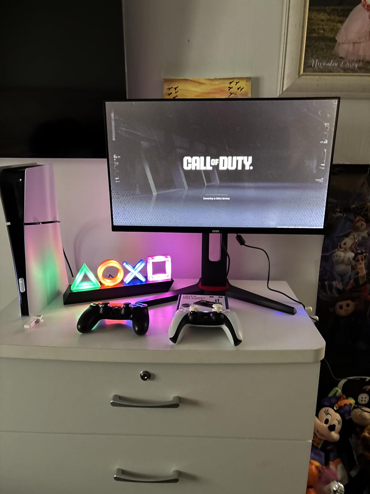 Paladone Playstation Controller Icons Light with 3 Light Modes - Sound Reactive, Dynamic Phasing, and Standard Mode - Gaming Desk Accessories and Game Room Decor customer photo 2
