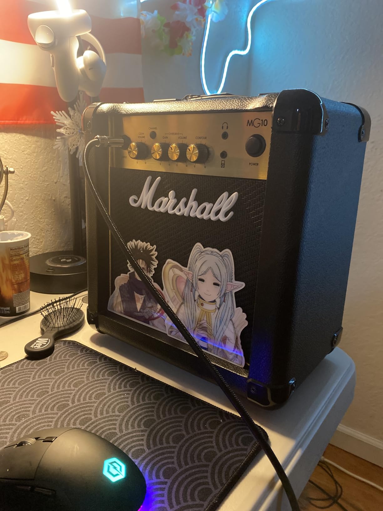 Marshall MG10G Combo Electric Guitar Amplifier - Black | 10W 6.5