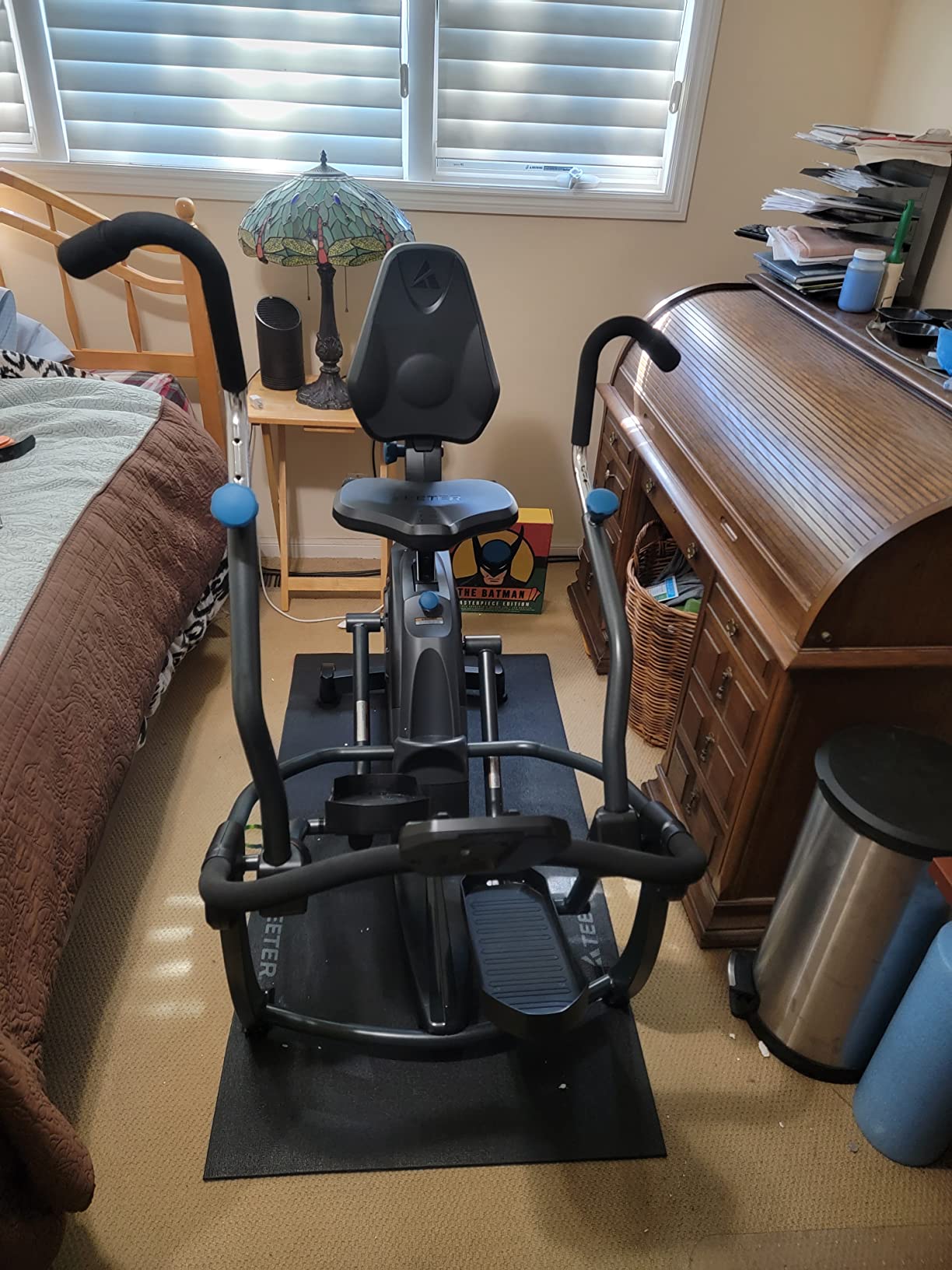 Teeter FreeStep Recumbent Cross Trainer Stepper, Zero-Impact Exercise Bike Alternative w/Patented Physical Therapy Stride, Up to 350lb, Free App w/Trainer Workouts customer photo 1
